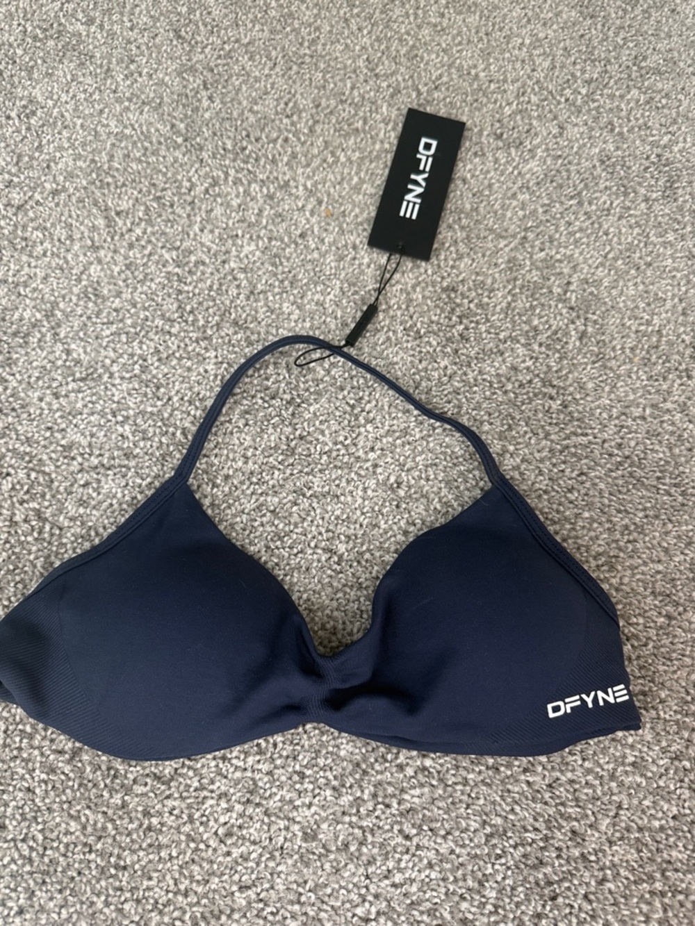 DFYNE Navy Bikini Top